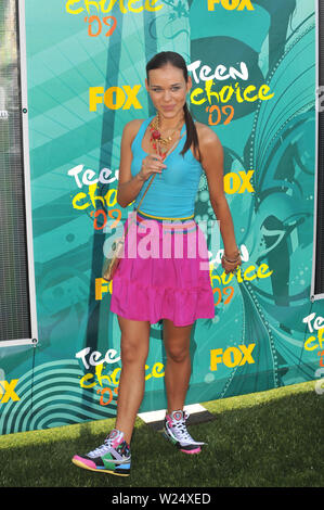 LOS ANGELES, CA. 10 agosto 2009: An-Ya al 2009 Teen Choice Awards al Amphitheatre di Gibson Città Universale. © 2009 Paul Smith / Featureflash Foto Stock