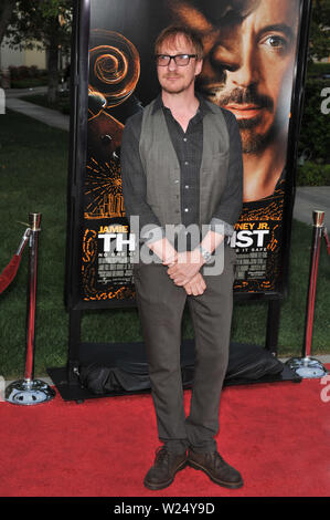 LOS ANGELES, CA. Aprile 20, 2009: David Thewlis presso il Los Angeles premiere del solista al Paramount Theatre, Hollywood. © 2009 Paul Smith / Featureflash Foto Stock