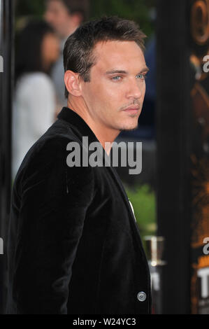 LOS ANGELES, CA. Aprile 20, 2009: Jonathan Rhys Meyers presso il Los Angeles premiere del solista al Paramount Theatre, Hollywood. © 2009 Paul Smith / Featureflash Foto Stock