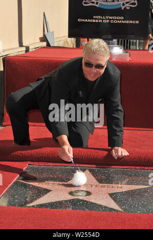 LOS ANGELES, CA. Febbraio 03, 2009: "CSI: Scena del Crimine' star William Petersen su Hollywood Boulevard dove fu onorato con la 2,379th della stella sulla Hollywood Walk of Fame. © 2009 Paul Smith / Featureflash Foto Stock