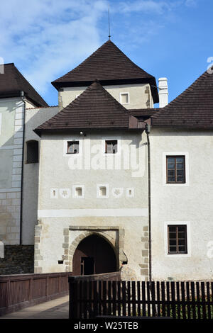 Il vecchio castello, Nové Hrady, Repubblica Ceca, Europa Foto Stock