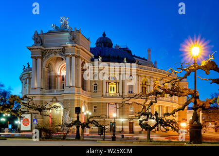 Odessa Opera e Balletto ,Odessa, Ucraina Foto Stock