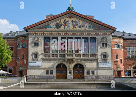 Aarhus, Danimarca - 19 Giugno 2019: il vecchio edificio opera ad Aarhus in Danimarca Foto Stock