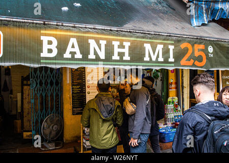 Banh Mi 25, Hanoi, Vietnam Foto Stock