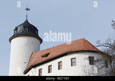 Il vecchio castello Rabenstein a Chemnitz Foto Stock