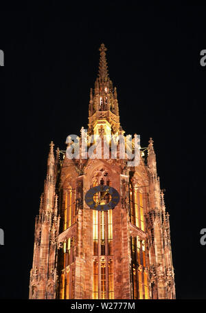 Cattedrale di Francoforte (Frankfurter Dom) in Frankfurt am Main. Germania Foto Stock