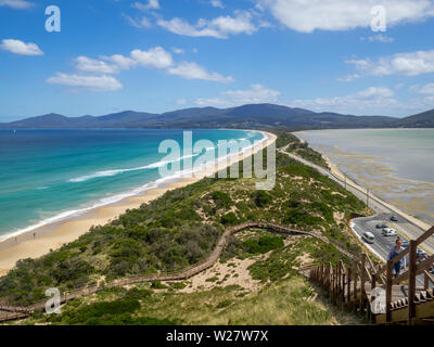 Il Collo, Bruny Island, Tasmania Foto Stock