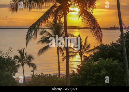 Sunrise a Townsville, Queensland, Australia Foto Stock