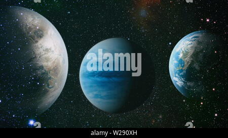 Starfield stardust e nebula lo spazio. Galaxy background creativo. Gli elementi di questa immagine fornita dalla NASA. Foto Stock