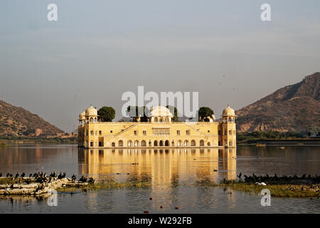 Jal Mahal di Jaipur, Rajasthan, India Foto Stock