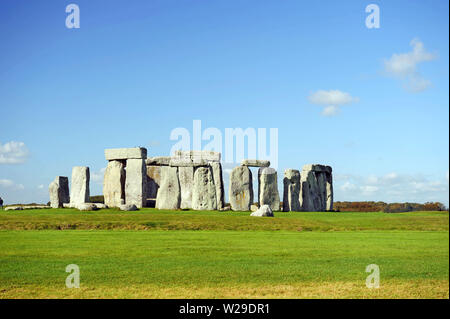 Stonehenge, Wiltshire Foto Stock