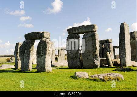 Stonehenge, Wiltshire Foto Stock