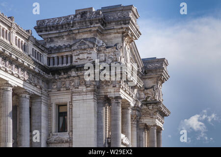 Il grand esterno del Palais de Justice, Bruxelles (Belgio) Foto Stock