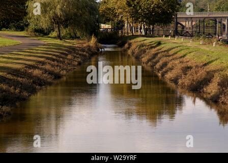 Parco E VOLUME RICREATIVO 1: Boyd Park di New Brunswick, New Jersey. Foto Stock