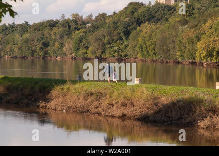 Parco E VOLUME RICREATIVO 1: Boyd Park di New Brunswick, New Jersey. Foto Stock