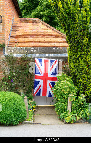 Britannica union jack flag Foto Stock