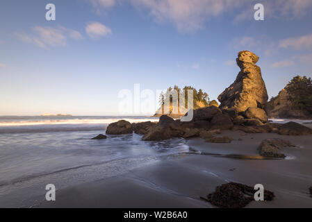 Trinidad State Beach. Trinidad, nel nord della California, Stati Uniti d'America. Foto Stock