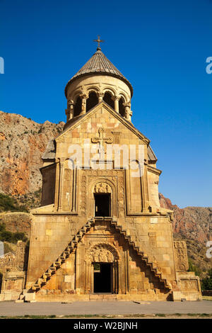 Armenia, Noravank canyon, Noravank Monastero Complesso Surp Astvatsatsin Chiesa Foto Stock