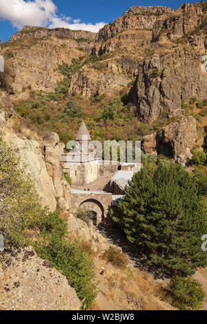 Armenia, provincia di Kotayk, vicino a Yerevan, Geghard, Monastero di Geghard Foto Stock