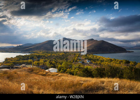 Armenia, Lago di sette, monastero Sevanavank Foto Stock