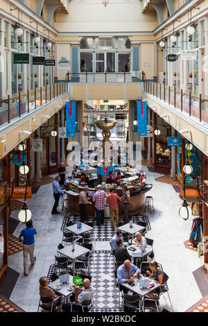 In Australia, in Sud Australia, Adelaide, Adelaide Arcade, antichi shoppping mall, interno Foto Stock