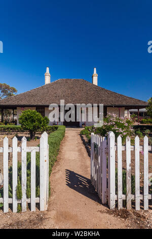 In Australia, in Sud Australia, Yorke Peninsula, Kadina, Azienda agricola capannone Museo, Casa Matta, casa storica, esterna Foto Stock