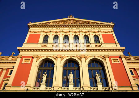 Musikverein, Società degli Amici della Musica di Vienna, Austria, Europa Centrale Foto Stock