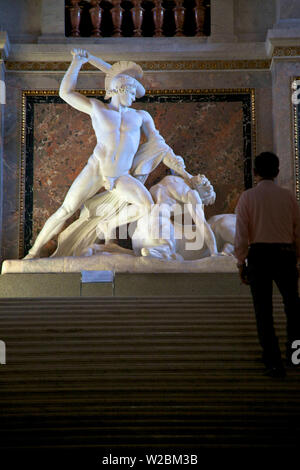 Interno del Museo di Storia dell'arte, Vienna, Austria, Europa Centrale Foto Stock