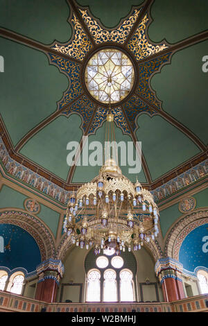 La Bulgaria, Sofia, Sofia sinagoga, costruito 1909, la seconda più grande sinagoga sefarditi in Europa, interno Foto Stock