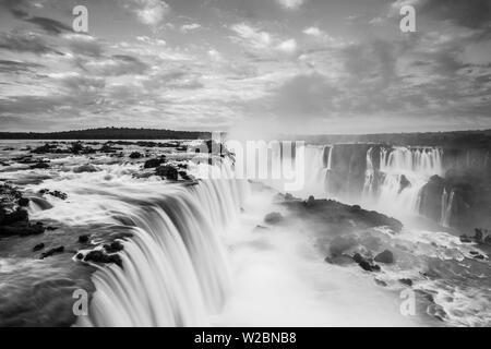 Cascate Iguacu, Stato di Parana, Brasile Foto Stock