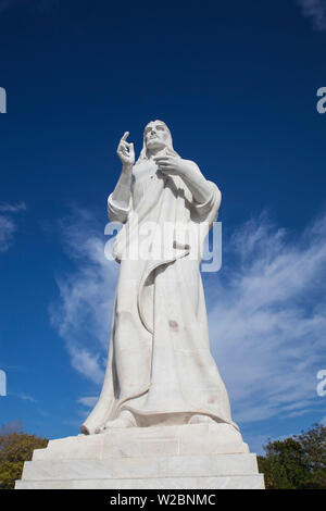 Il Cristo di Havana (Cristo de La Habana), area di Casablanca, Havana, Cuba Foto Stock