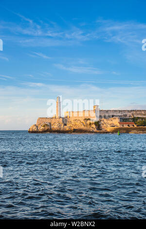 El Morro (Castillo de los Tres Reyes Magos del Morro), Havana, Cuba Foto Stock