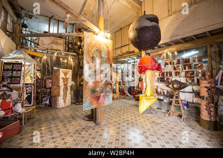 Artists Studio e area espositiva, Habana Vieja, Havana, Cuba Foto Stock