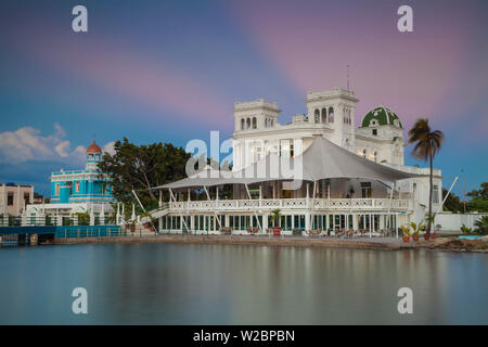 Cuba, Cienfuegos Cienfuegos, Yacht Club e reastaurant Foto Stock