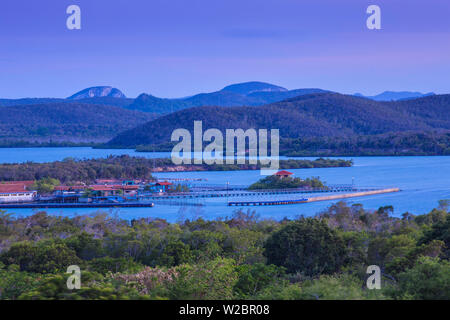 Cuba, Holguin, scenario vicino a Playa Esmeralda Foto Stock