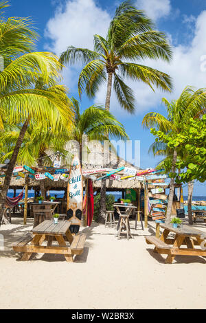 Curacao Willemstad, Seaquarium beach, noto anche come il Mambo beach Foto Stock