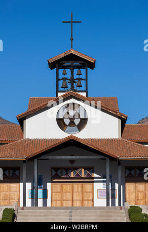 Il Cile, Los Andes, Santuario de Santa Teresita de Los Andes, Memorial Church Foto Stock