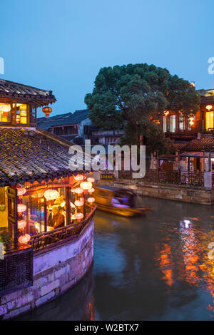 Xitang, nella provincia di Zhejiang, Nr Shanghai, Cina Foto Stock