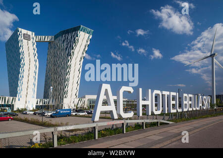 La Danimarca, la Zelanda, Copenaghen, Bella Sky Hotel Towers Foto Stock