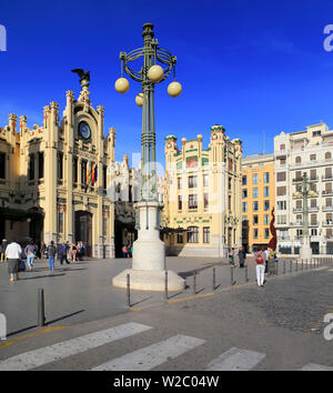 La stazione del Nord, Estacio del Nord, Valencia, Comunità Valenciana, Spagna Foto Stock