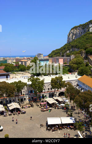 Grand Casemates Square, Gibilterra, la provincia di Cadiz Cadice Foto Stock