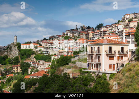 Grecia Grecia Centrale Regione, Arahova vicino a Mt. Parnassos Foto Stock