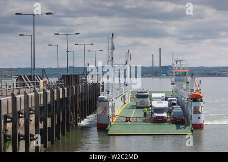 Irlanda, County Clare, Killimer, fiume Shannon ferry, Killmer-Tarbert (Contea di Kerry) Foto Stock