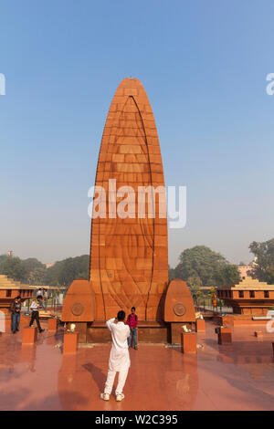 India Punjab, Amritsar e Jallianwala Bagh memorial garden dove il 1919 massacro di Amritsar ha avuto luogo Foto Stock