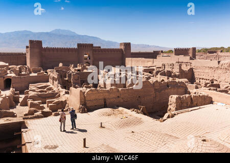 Iran Iran sudorientale, Rayen, Arg e Rayen, antica cittadella di adobe Foto Stock