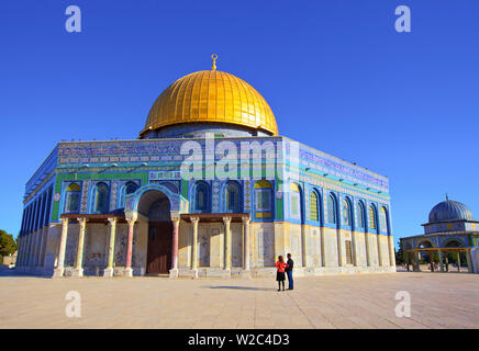 Monte del Tempio, Gerusalemme, Israele, Medio Oriente Foto Stock