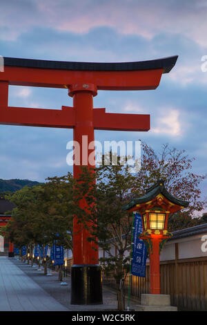 Giappone, Kyoto Fushimi Inari Shrine Foto Stock