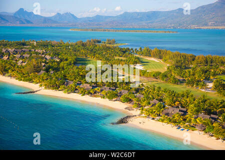 Beachcomber Paradis Hotel, Le Morne Brabant Penisola, Black River (Riviere Noire), costa Ovest, Maurizio Foto Stock