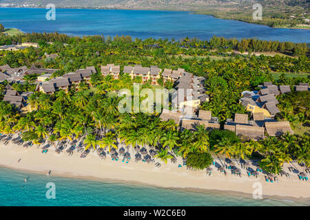 Beachcomber Paradis Hotel, Le Morne Brabant Penisola, Black River (Riviere Noire), costa Ovest, Maurizio Foto Stock