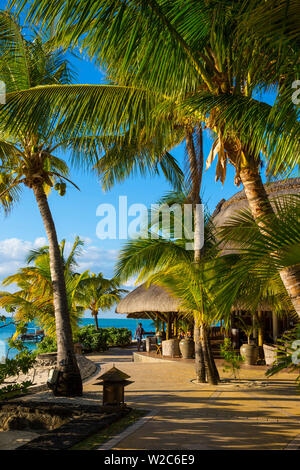 Beachcomber Paradis Hotel, Le Morne Brabant Penisola, Black River (Riviere Noire), costa Ovest, Maurizio Foto Stock